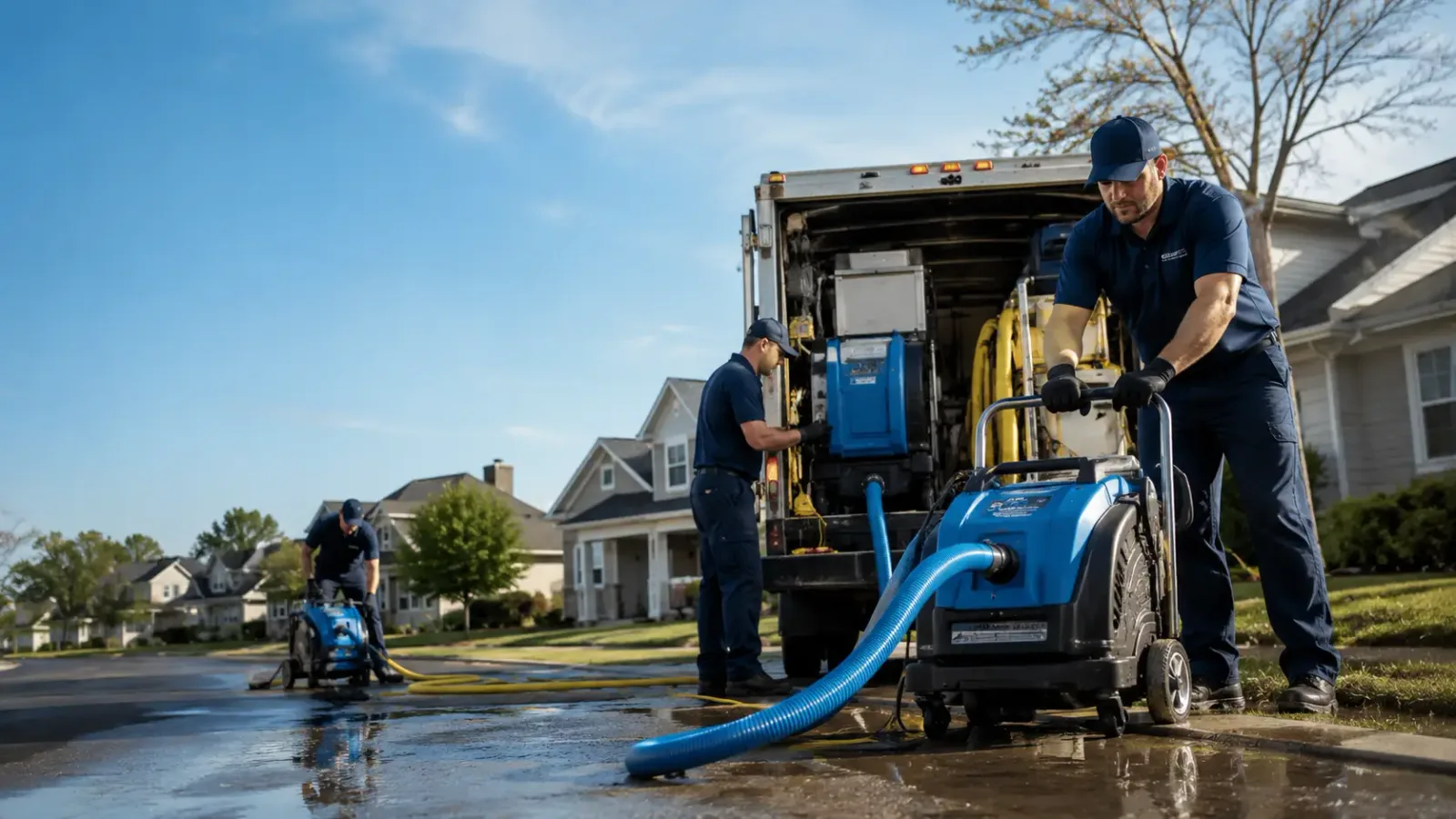 Flood Damage Cleanup in Pine Bluffs, WY